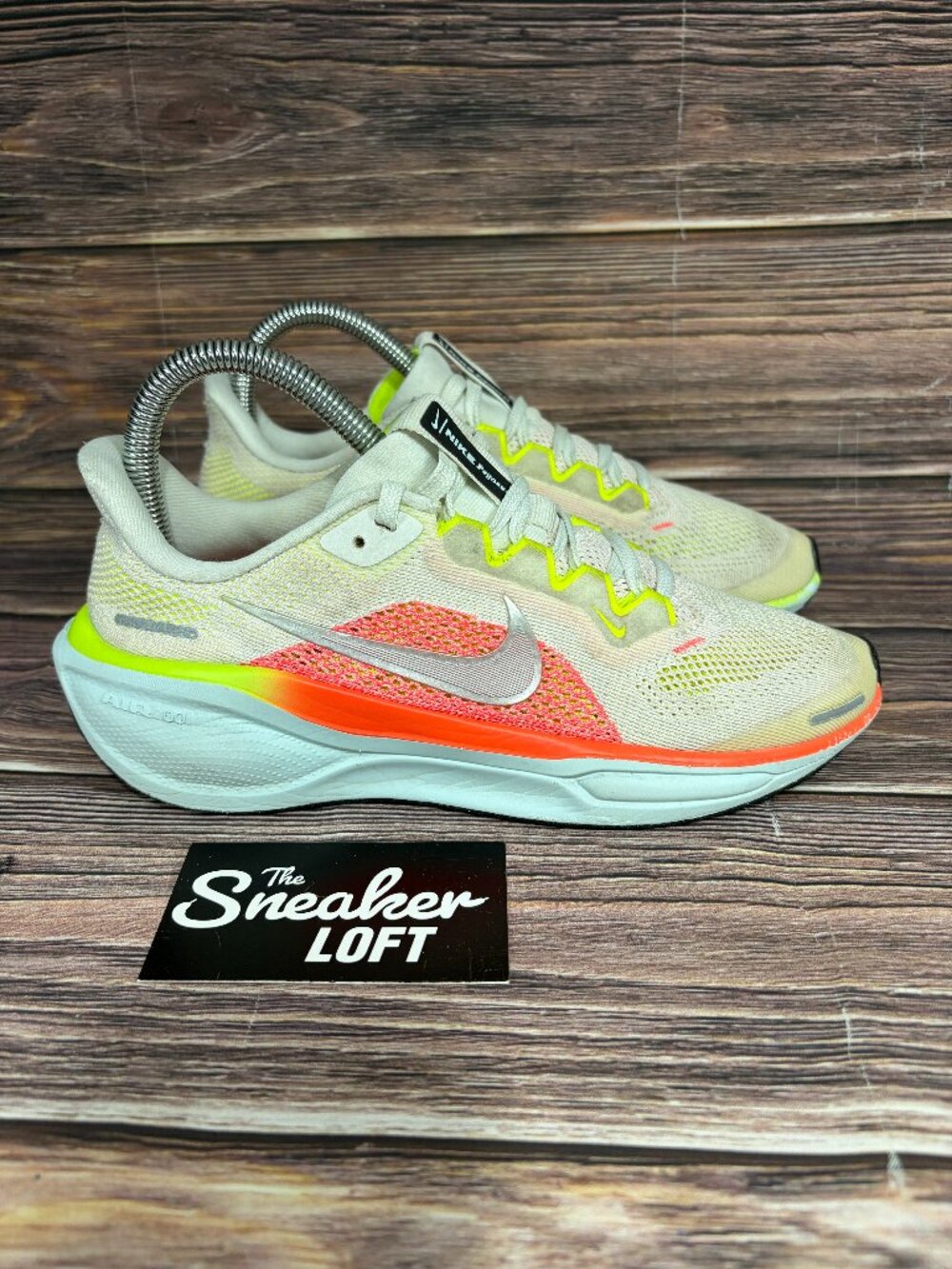 Nike Air Zoom‎ Pegasus 41 Women's Athletic Running Shoes Summit White Crimson 6